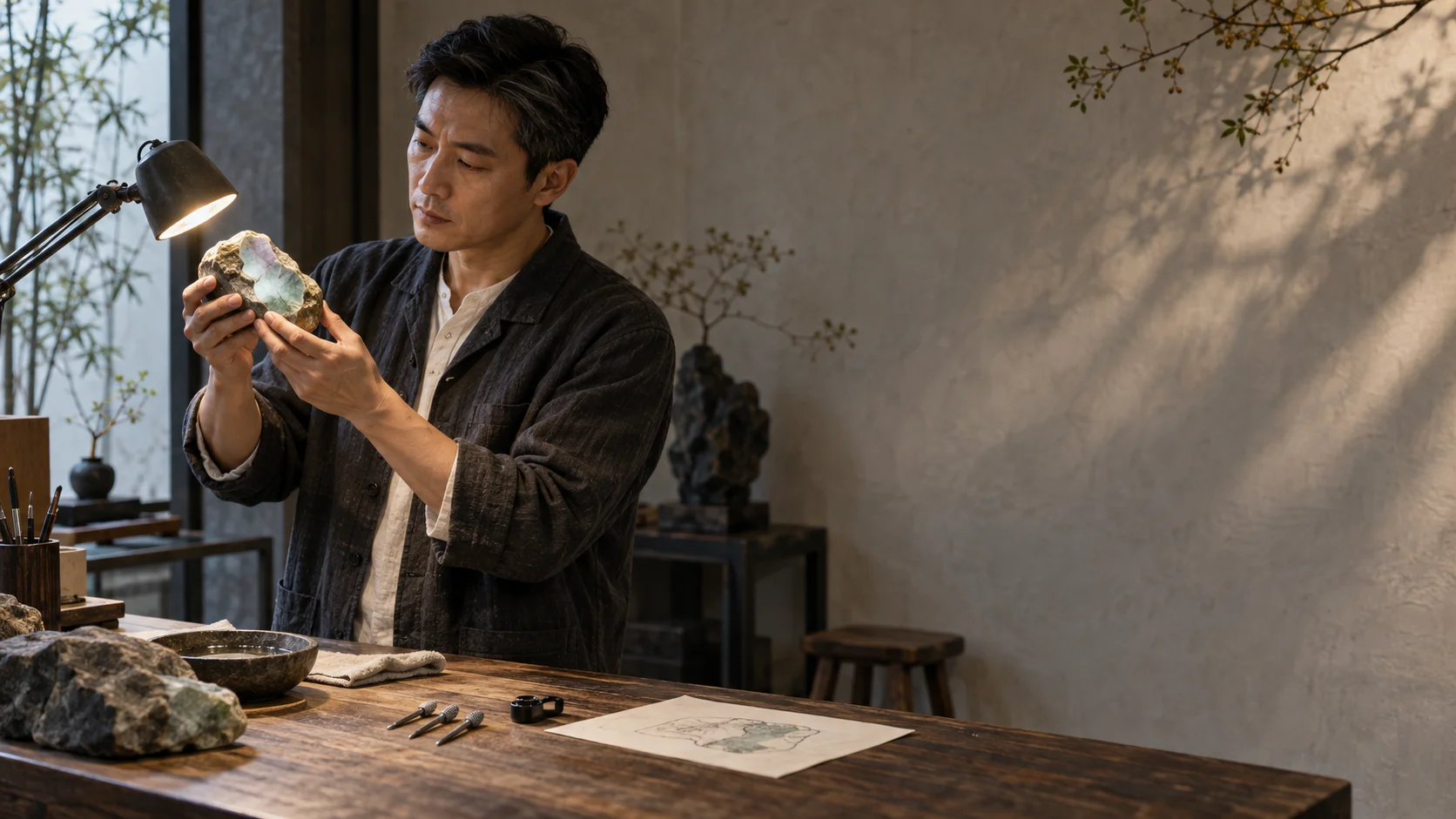 翡翠為什麼能成為藝術品？從天然材質到玉雕工藝，看懂一件作品如何誕生